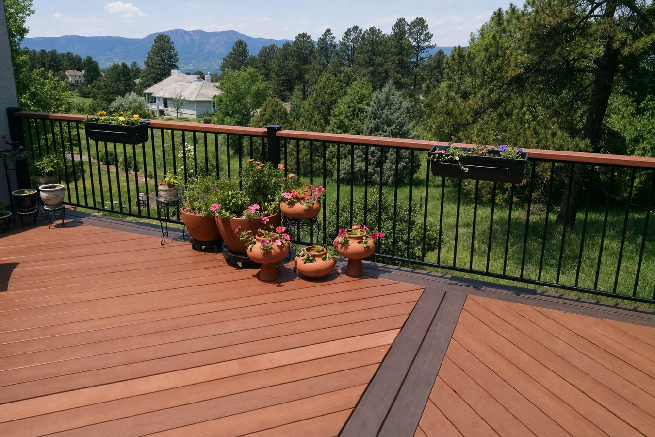 Custom deck design and build